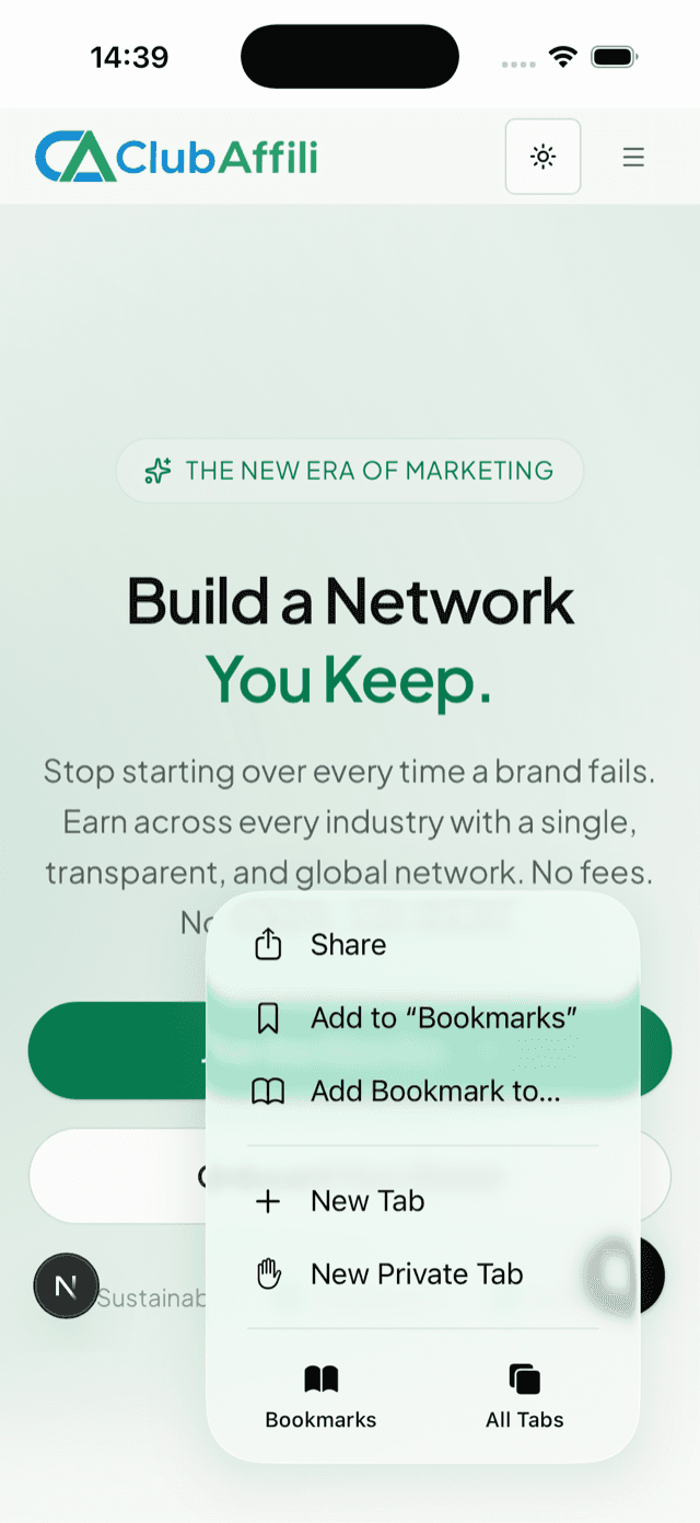 Step 2: Tap the three dots, then Share